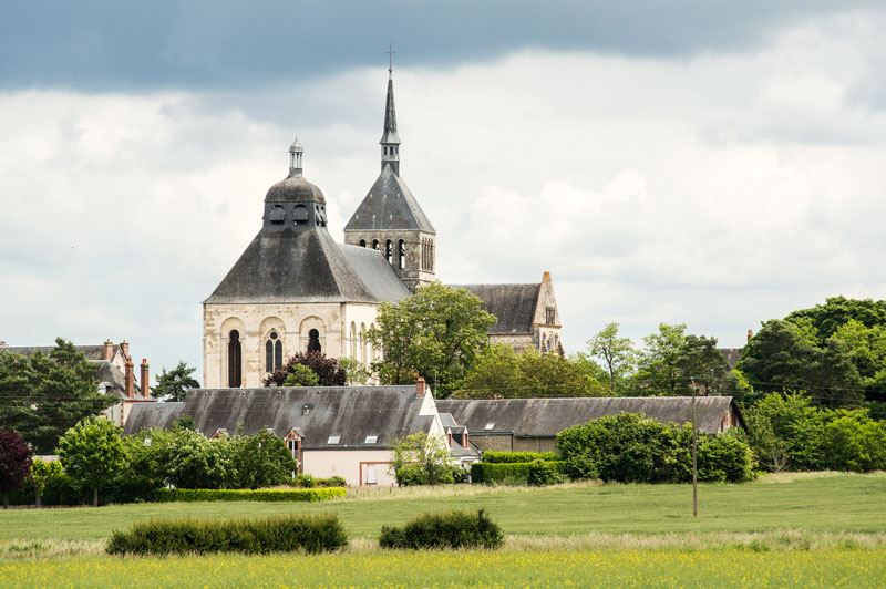 Abdij de Fleury, vakantie in Loiret in Frankrijk