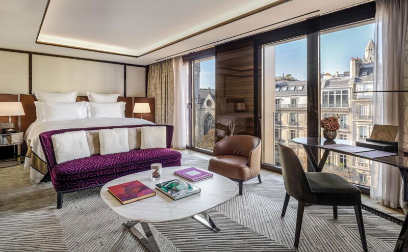 Meest dure hotels Frankrijk: Bulgari Hotel Paris, Parijs