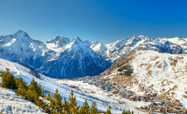 Wintersporten in Les Deux Alpes
