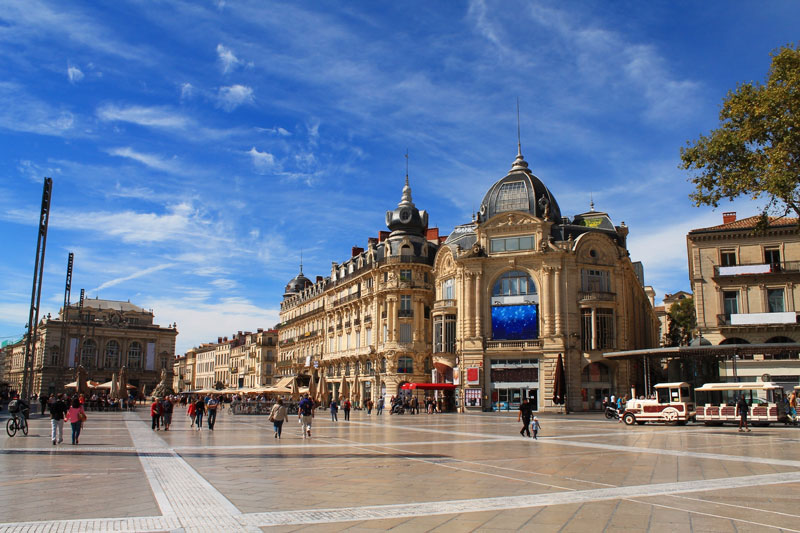 Montpellier stedentrip Frankrijk