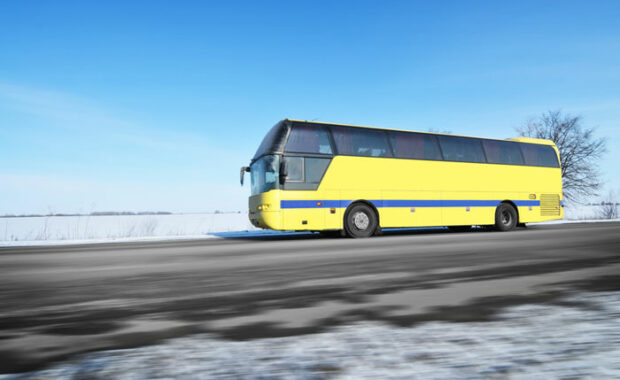Wintersport met de bus
