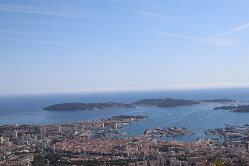 Stedentrip Toulon in Frankrijk view