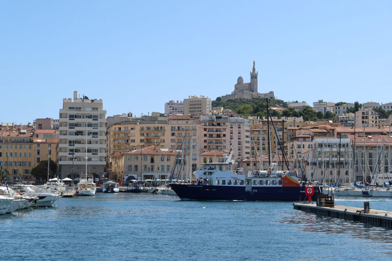 Vieux-Port in Marseille Frankrijk