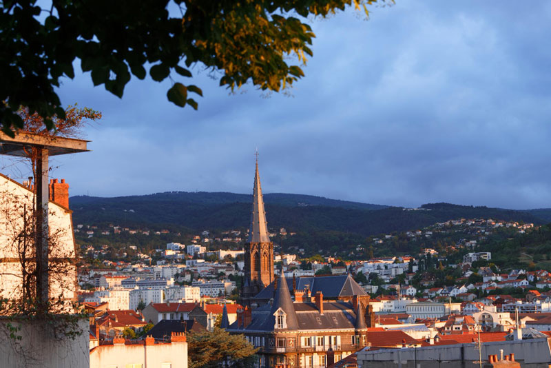 Clermont-Ferrand uitzicht
