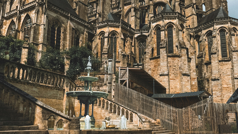 Kathedraal in Le Mans