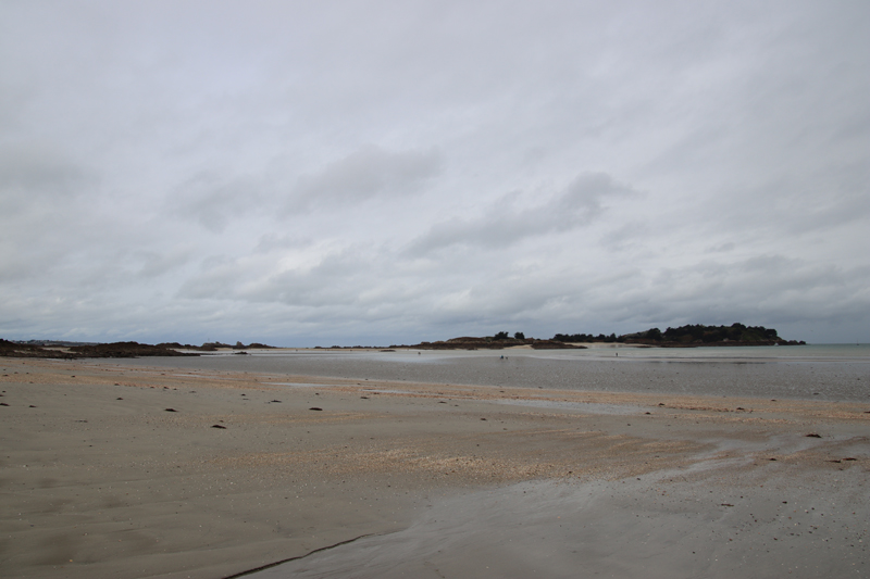 Strand en getijden bij Côtes-d'Armor