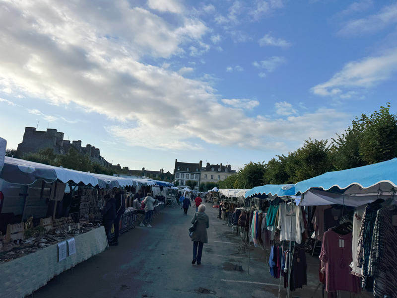 Markt in Dinan