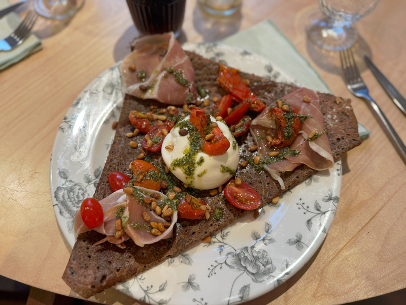 Bretonse crêpe in Dinan