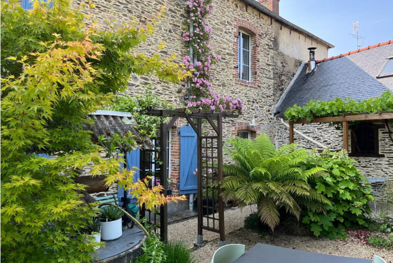 La Maison Les Forges rustig gelegen gastenverblijf in het Bretonse binnenland