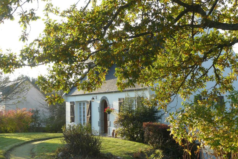 A l'Ombre des Pommiers B&B met fruitbomen bij Quimper