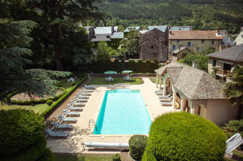 Grand Hôtel du Parc in Florac in Nationaal Park Cévennes