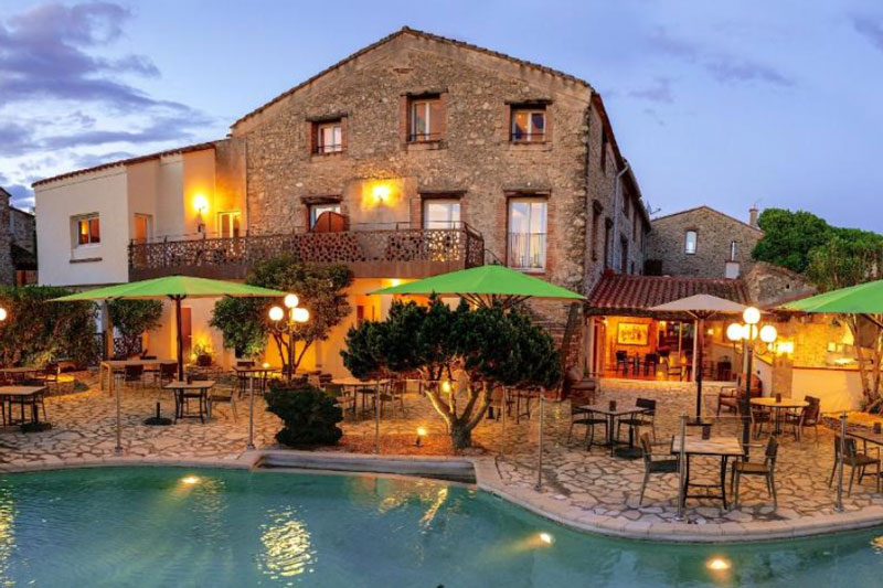Auberge du Roua in Argelès-sur-Mer in een Catalaans herenhuis