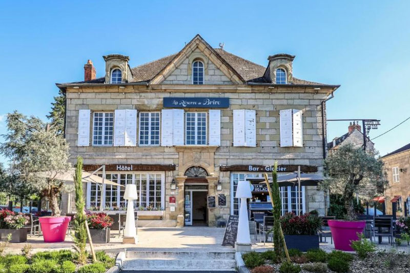 Hotel La Réserve de Brive in het centrum van Brive-la-Gaillarde
