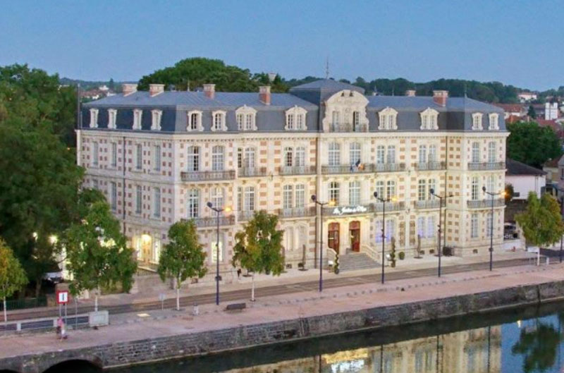 Les Jardins du Mess in Verdun, stijlvol hotel aan de Maas