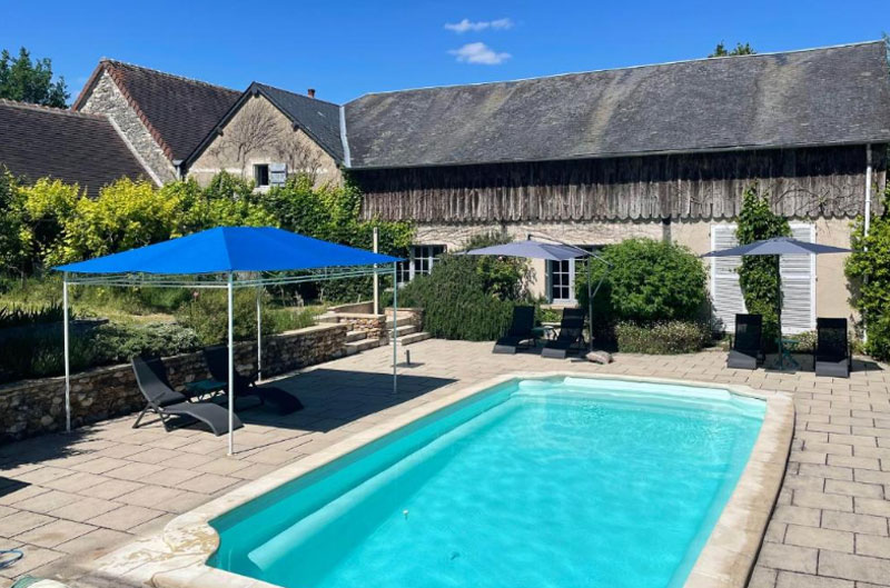 Les Bertaulières in Avanton op het platteland van Vienne