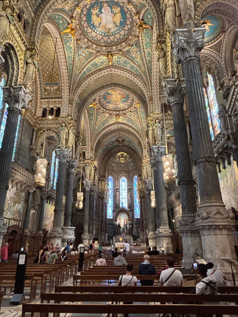 Basilique Notre-Dame de Fourvière in Lyon