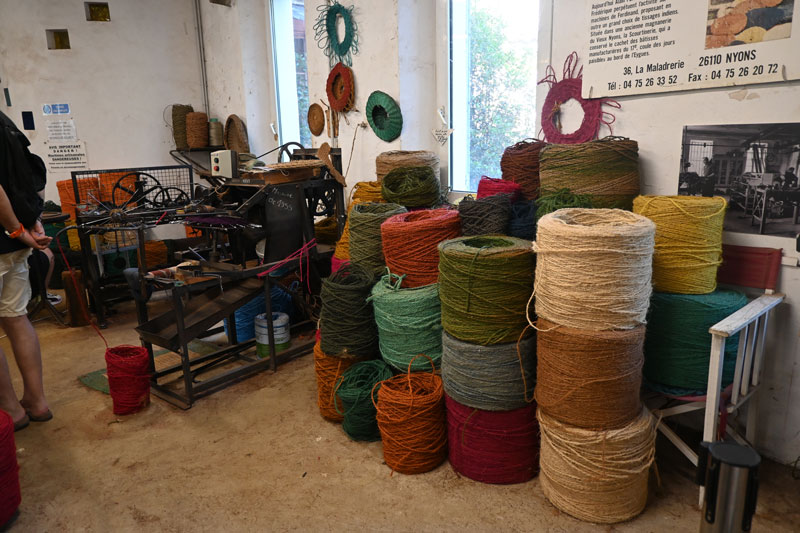 La Scourtinerie: uniek ambacht in Nyons